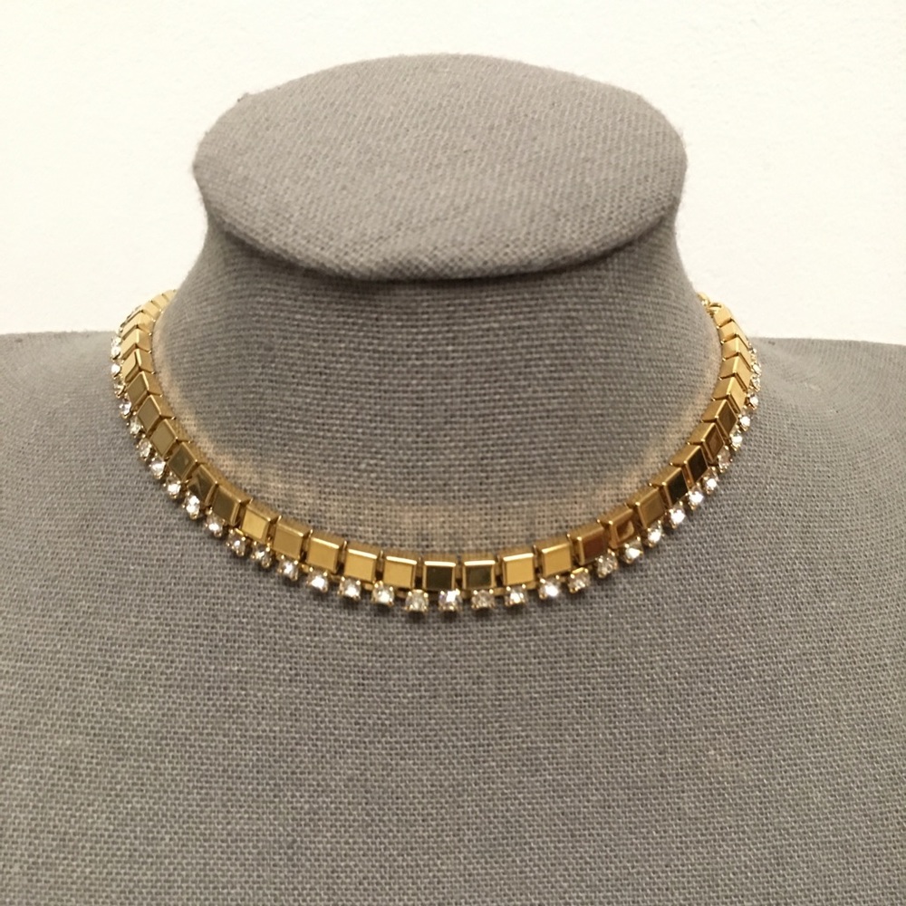 Stunning Vintage Rhinestone Necklace - Picture 7 of 7